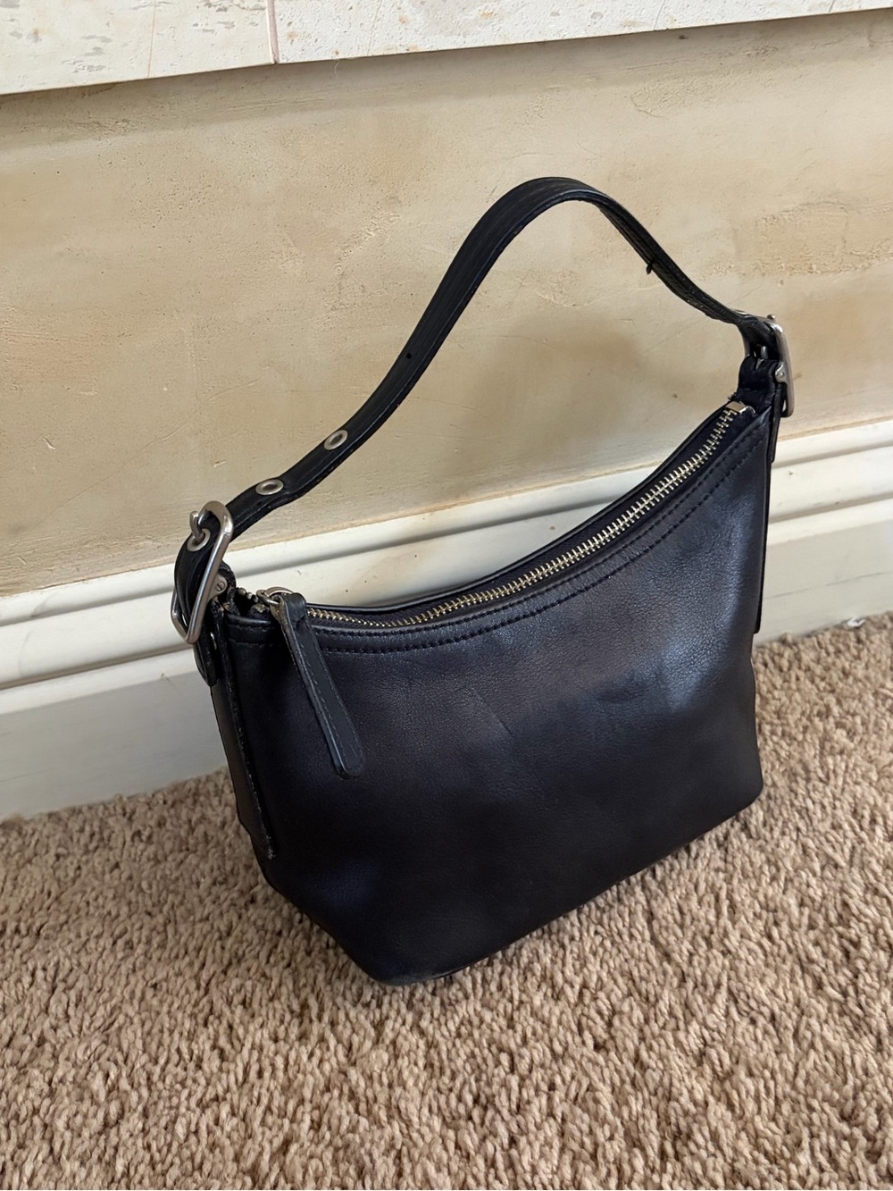 Coach Legacy West Demi Baguette Hobo Bag (Style 9844)